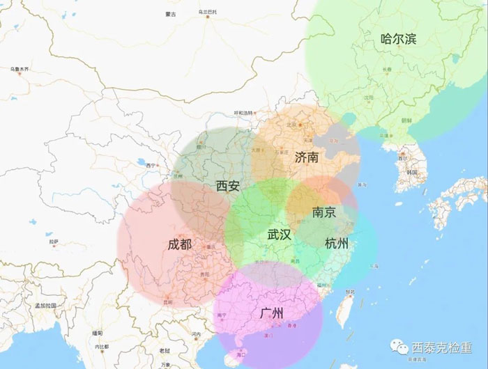 山东西泰克在全国新增7个4S服务中心